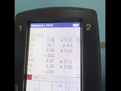 ASTM F75 UNS R30075 ニッケルコバルト合金 クロム-6モリブデン 手術用インプラント用