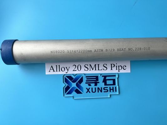 合金 20 N08020 絶好の耐腐蝕性のあるシームレスパイプ 小型MOQ 迅速な配送